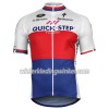 Set Fietsshirt + Korte Koersbroek 2017 Quick-Step Floors Tsjechisch kampioenschap